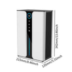 AxiaTool 2 in 1 portable dehumidifier for home with a compact design and easy-to-use controls.