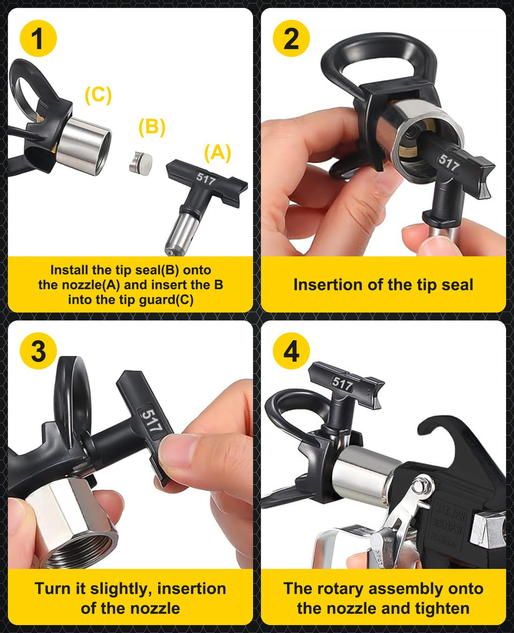 how to use axiatool airless paint sprayer gun