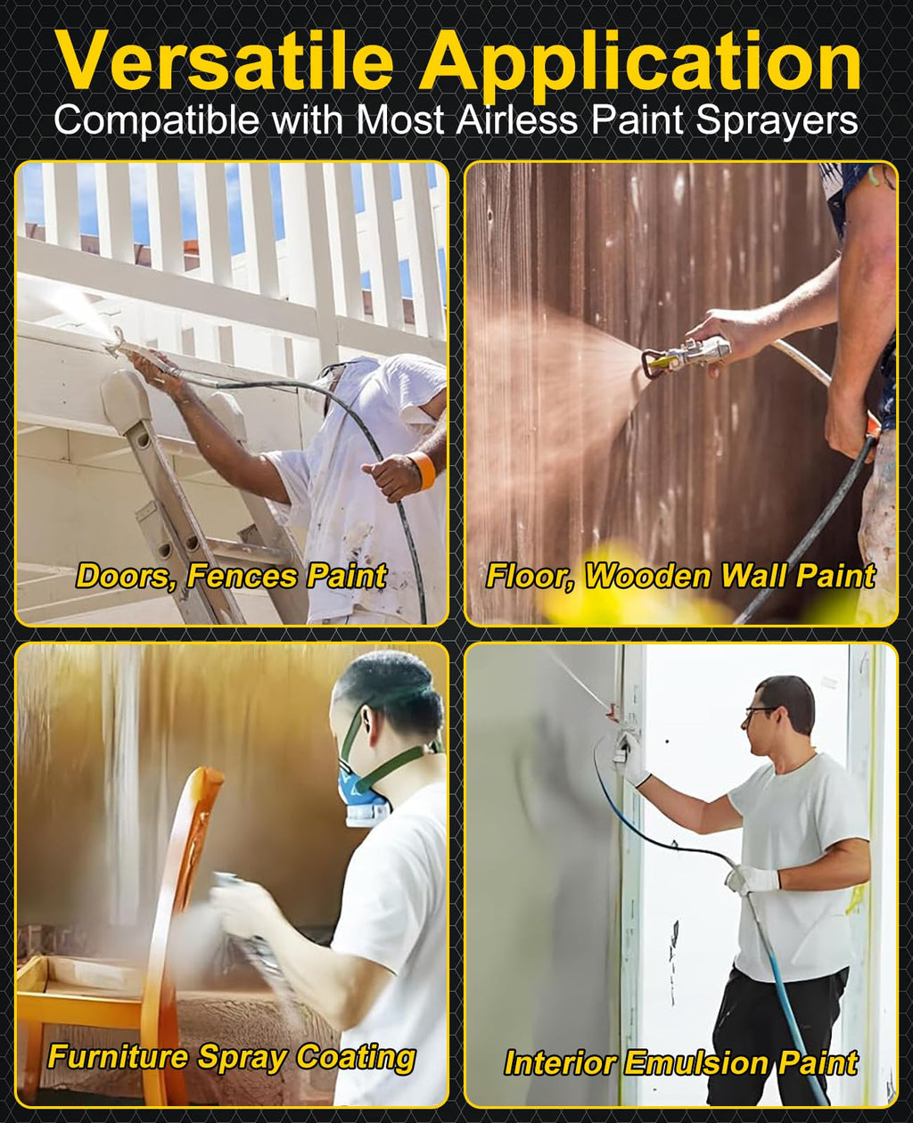 why choose airless paint sprayer gun