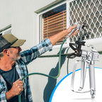AxiaTool 3600PSI airless paint spray gun with 517 tip, designed for high-pressure home improvement projects.