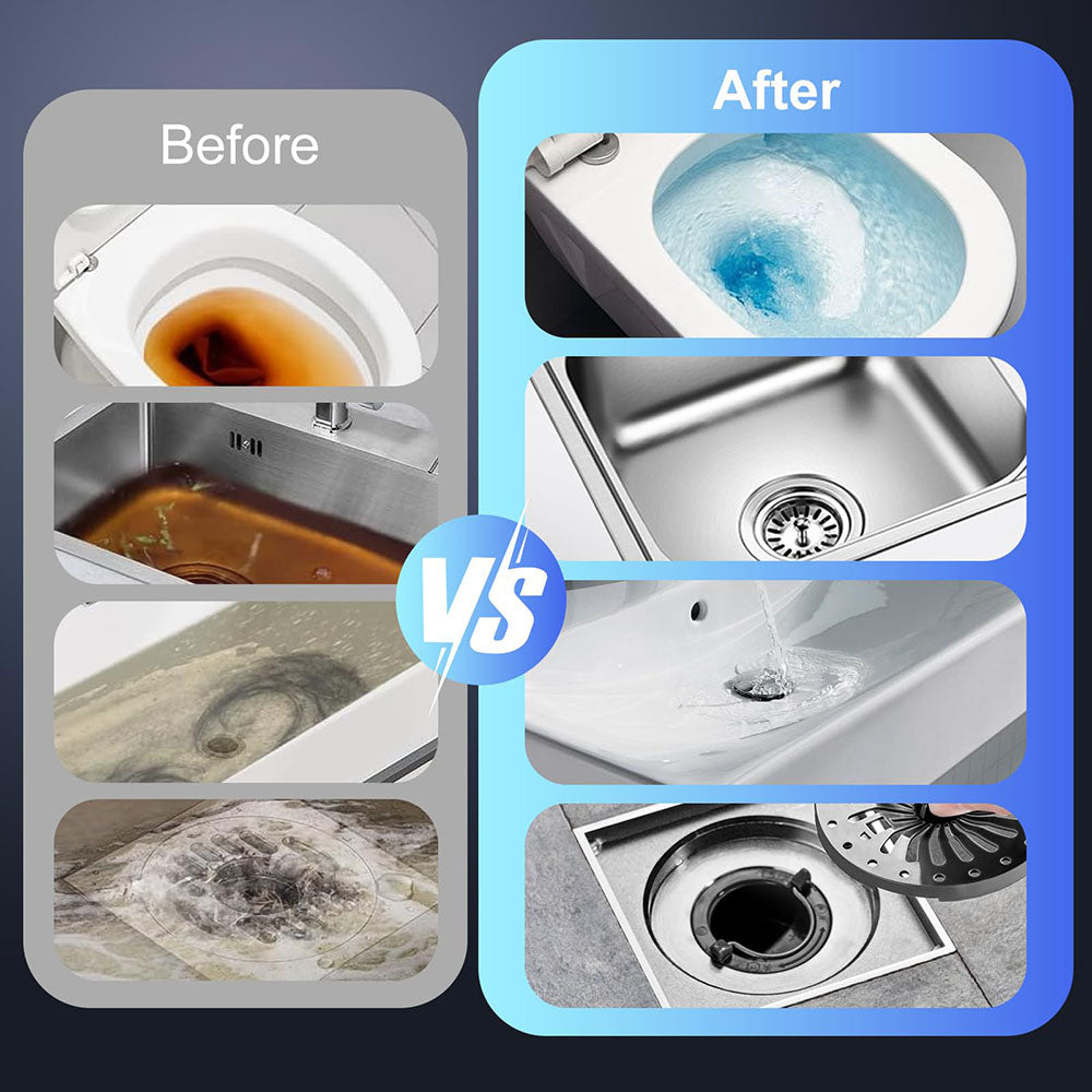 AxiaTool compressed air pipe cleaner with four suction cups for efficient home improvement tasks.