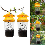 AxiaTool reusable fly trap for outdoor hanging, designed for effective pest control in gardens and patios.