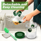 Four yellow solar-powered wasp traps by AxiaTool, designed for outdoor hanging pest control solutions.