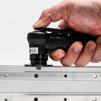 AxiaTool 2-in-1 mini pneumatic chamfering tool with ergonomic design and dual functions for precise edge finishing.