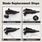 AxiaTool 2 in 1 mini pneumatic chamfering tool with ergonomic design and dual function for precise edge finishing.