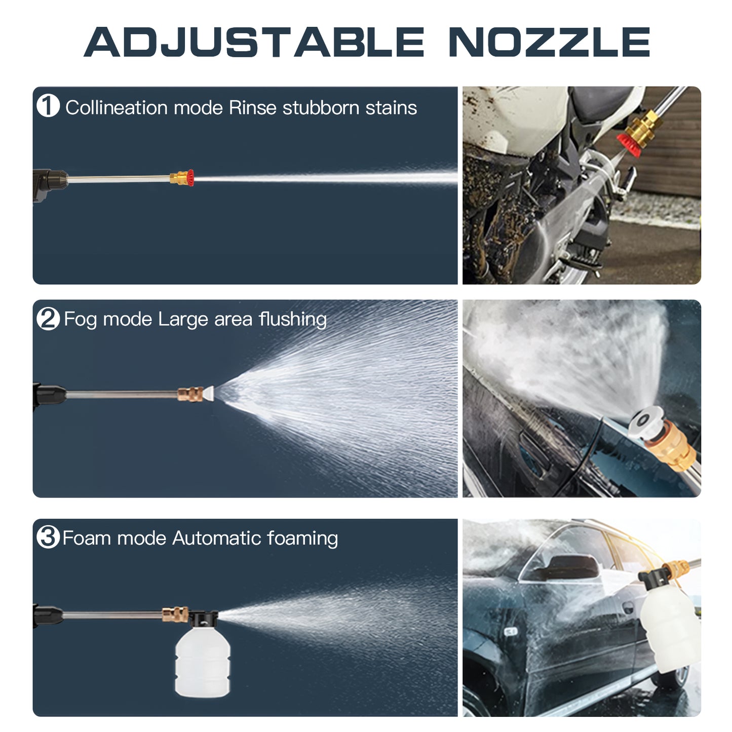 Portable Power Cordless Pressure Washer