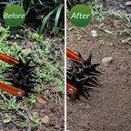 2-in-1 Adjustable Garden Tiller & Weeder