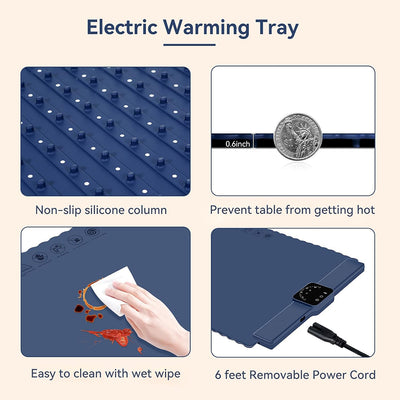 Foldable Food Heating Mat