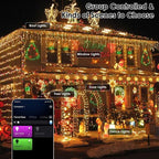500LED Smart Color Changing Christmas String Lights