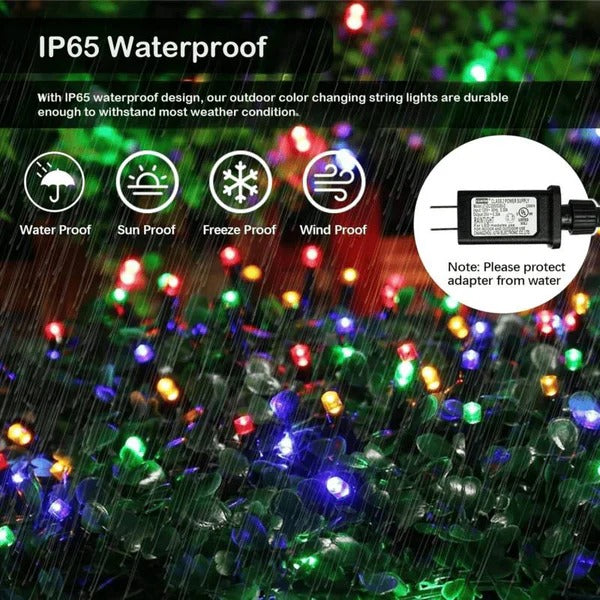 500LED Smart Color Changing Christmas String Lights