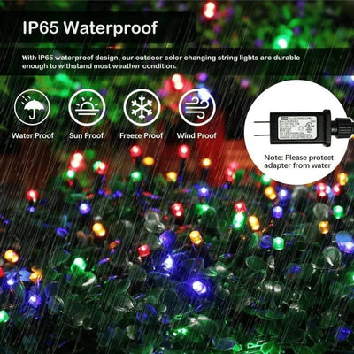 500LED Smart Color Changing Christmas String Lights