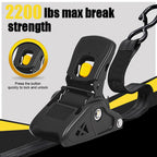 2 Inch Auto Self Retractable Ratchet Straps