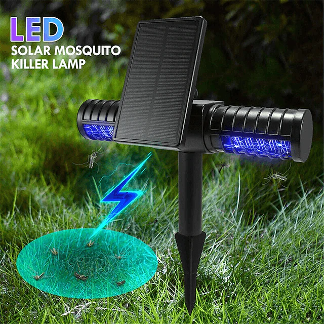 Solar Panel Mosquito Killer Bug Zapper