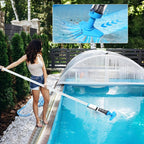 Cordless Pool Vacuum With Telescopic Pole for Above Ground/Hot Tub