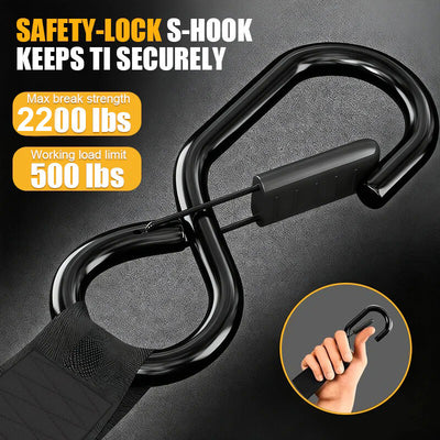 2 Inch Auto Self Retractable Ratchet Straps