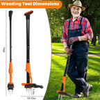 39inch Long Handle Weed Puller Tool