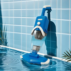 Rechargeable Cordless Pool Vacuum with 2.2m Telescopic Pole