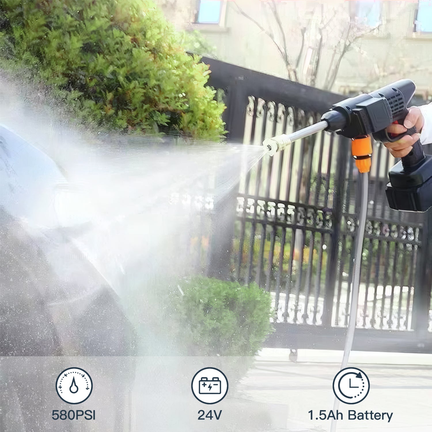 High Pressure Washer Cleaning Spray Water Gun
